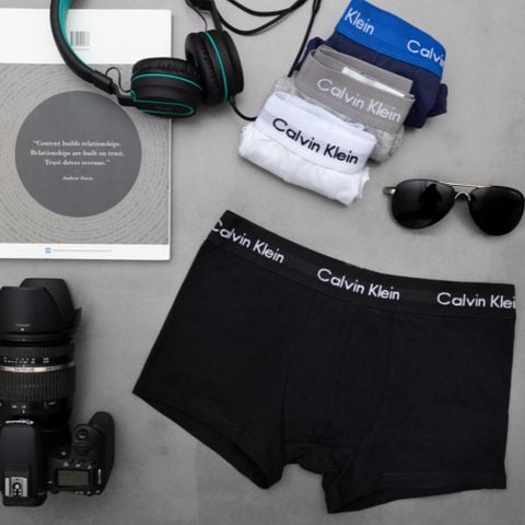 Quần lót Boxer Calvin Klein chính hãng - Đen