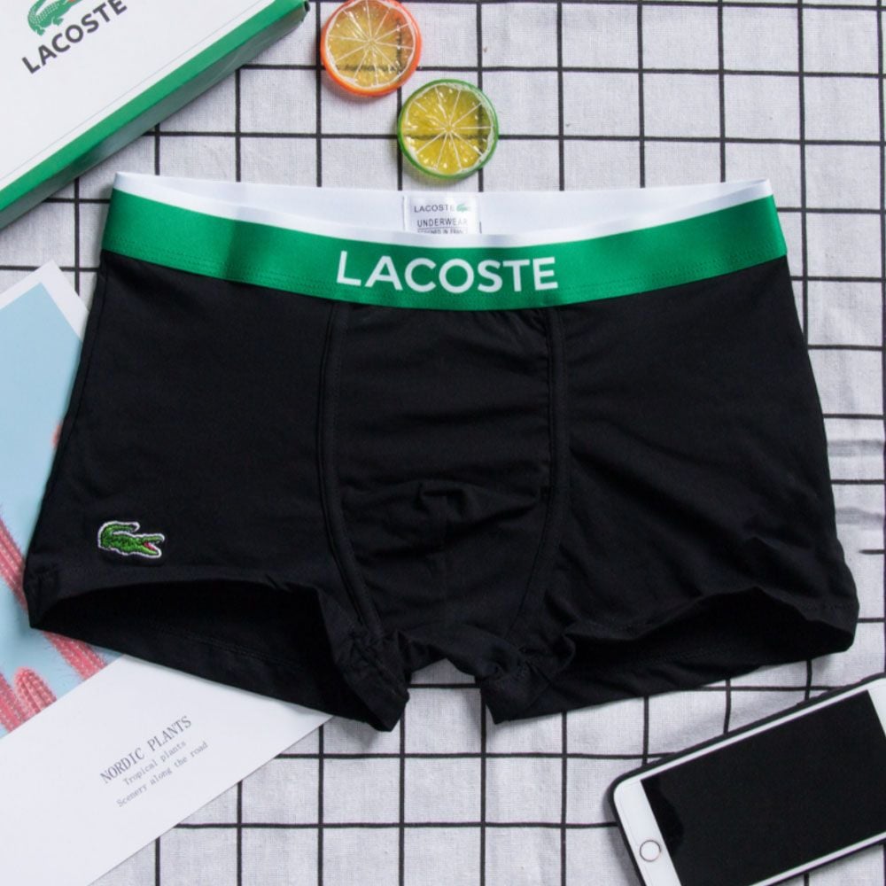 Quần lót Boxer Lacoste chính hãng - Đen