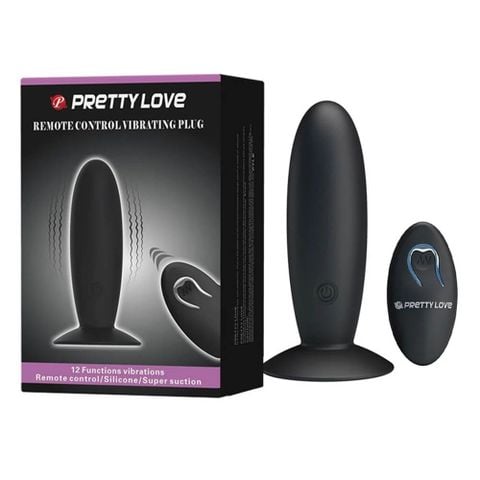 Que rung kích thích hậu môn Pretty Love Remote Control Vibrating Plug