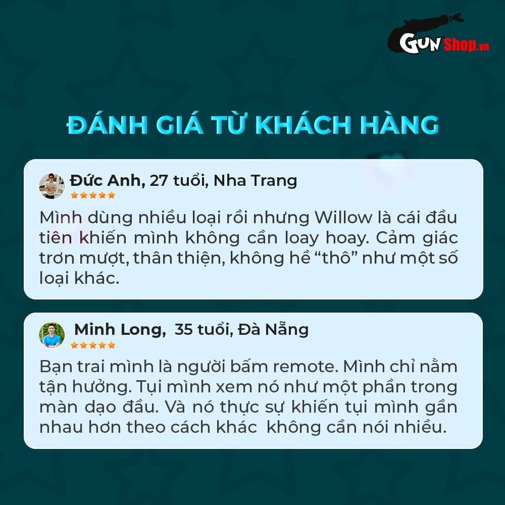 Que rung hậu môn Shelly Play Willow