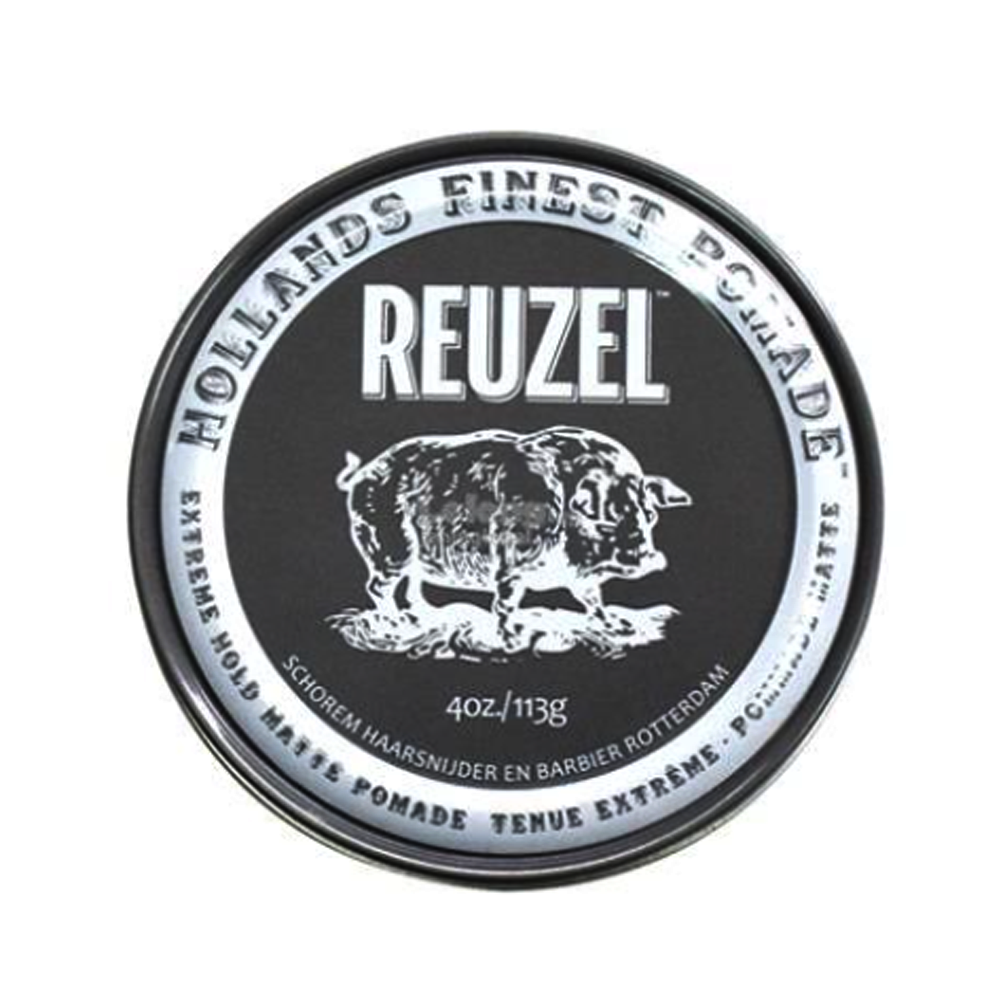 Sáp vuốt tóc Reuzel Extreme Hold Matte Pomade - Hộp 113gr