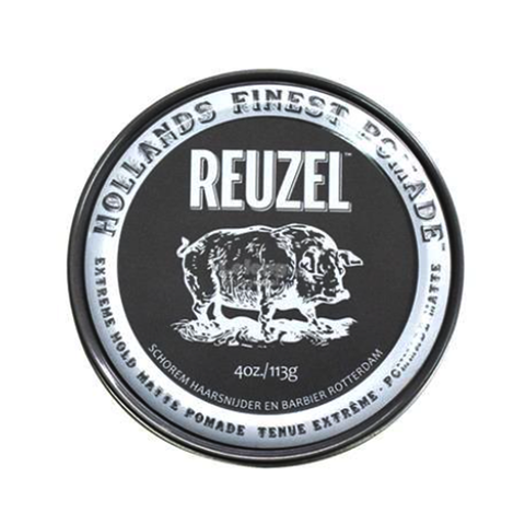 Sáp vuốt tóc Reuzel Extreme Hold Matte Pomade - Hộp 113gr