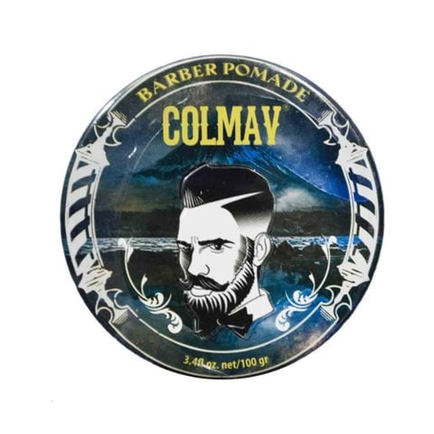 Sáp vuốt tóc Colmav Barber Pomade gốc dầu - Hộp 100gr