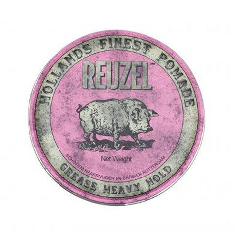 Sáp vuốt tóc Reuzel Pink Pomade Heavy Grease - Hộp 113gr