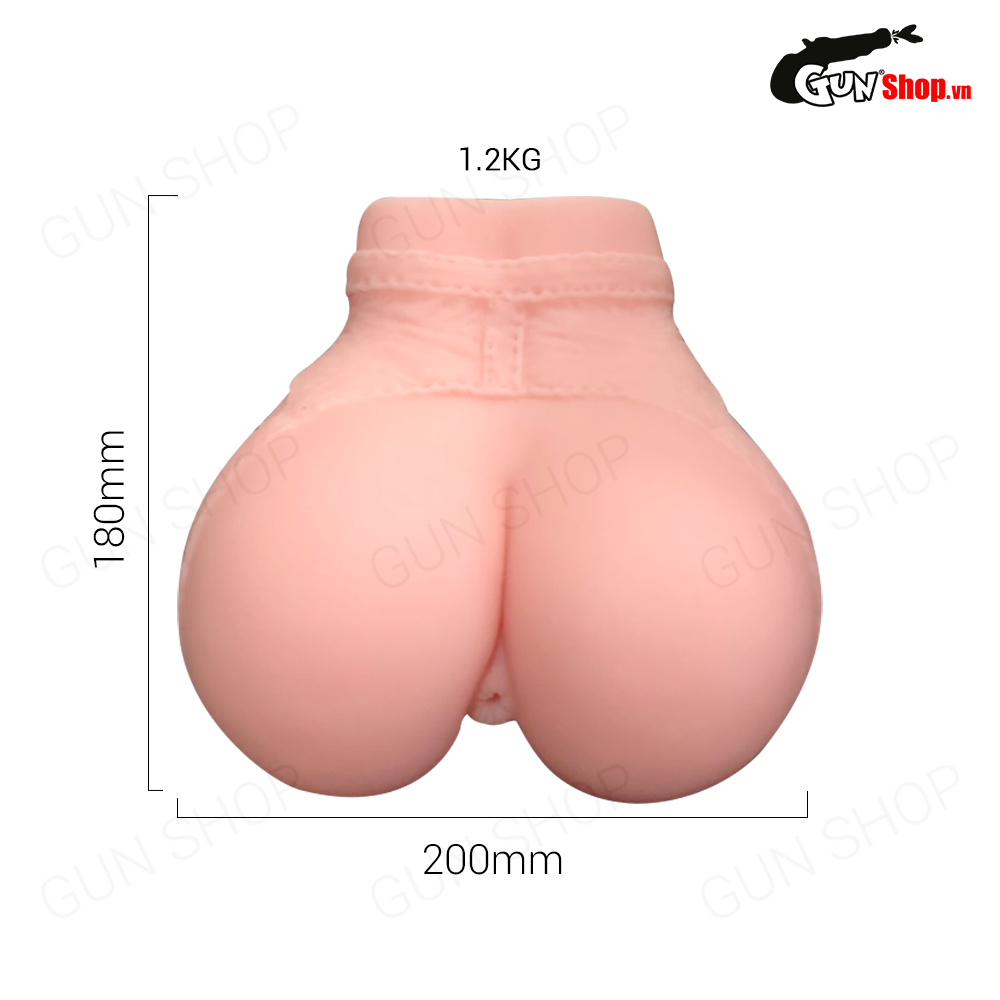 Mông giả kèm âm đạo & hậu môn silicon Sex Dolls Long Love B 1.2kg