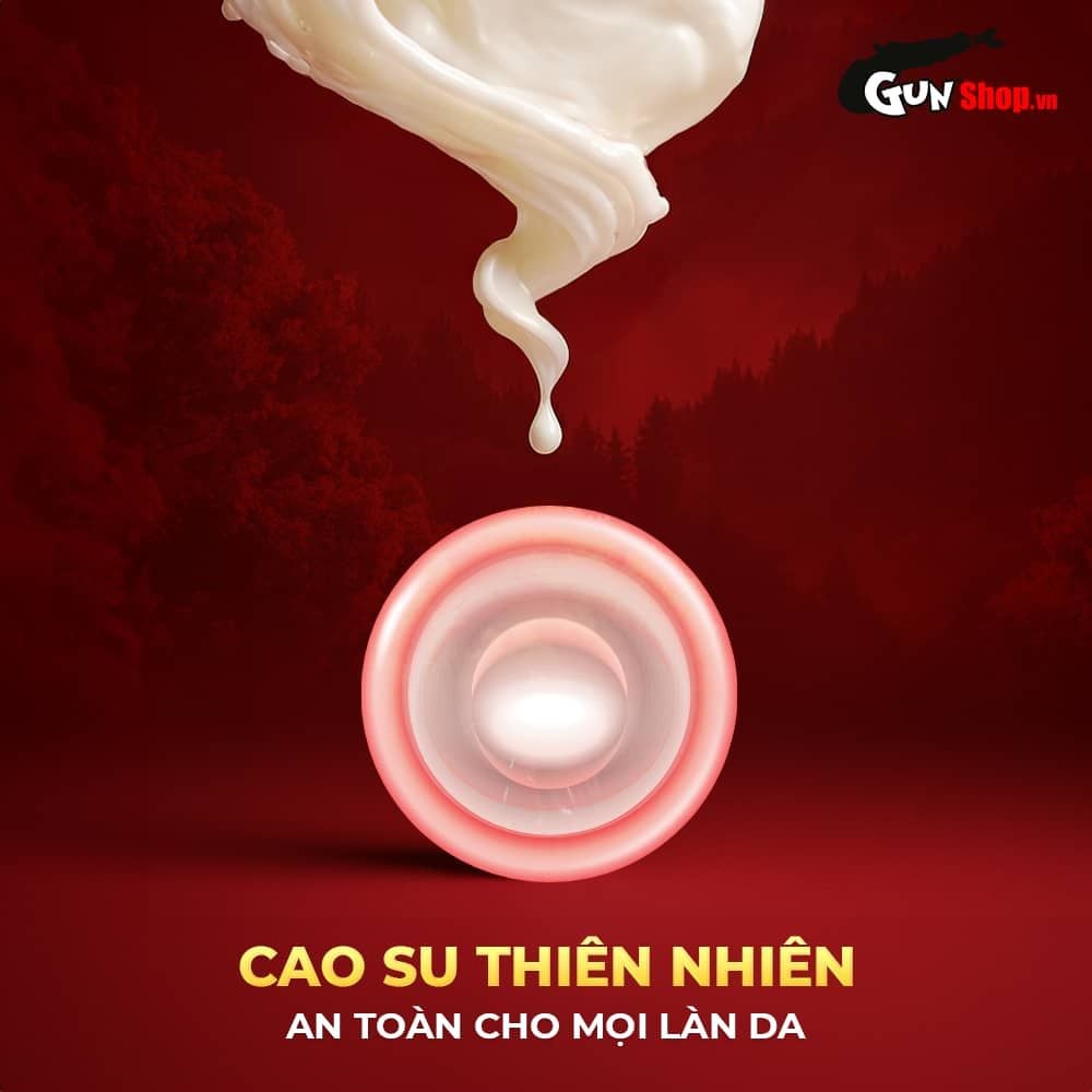Bao cao su Shell Tropical Prolong - Siêu mỏng, kéo dài thời gian, hương hoa quả nhiệt đới - Hộp 10 cái