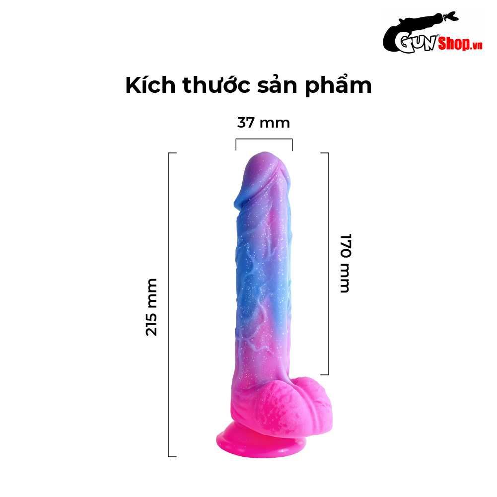 Dương vật giả dính tường Shelly Play Glimzy 17cm