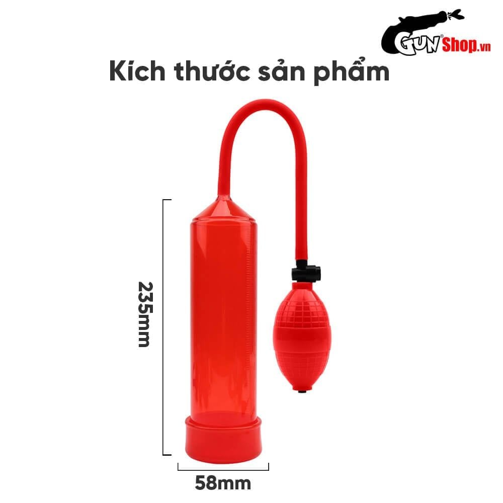 Máy tập tăng kích thước dương vật Chisa Max Version Red