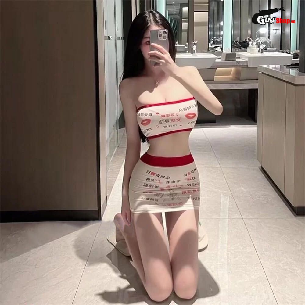 Thời trang sexy cosplay tiếp viên TV07