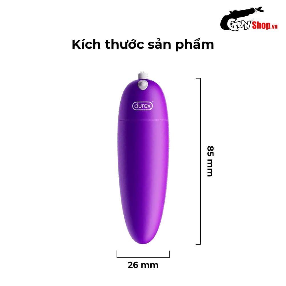 Trứng rung Durex S-Viber Bullet 15