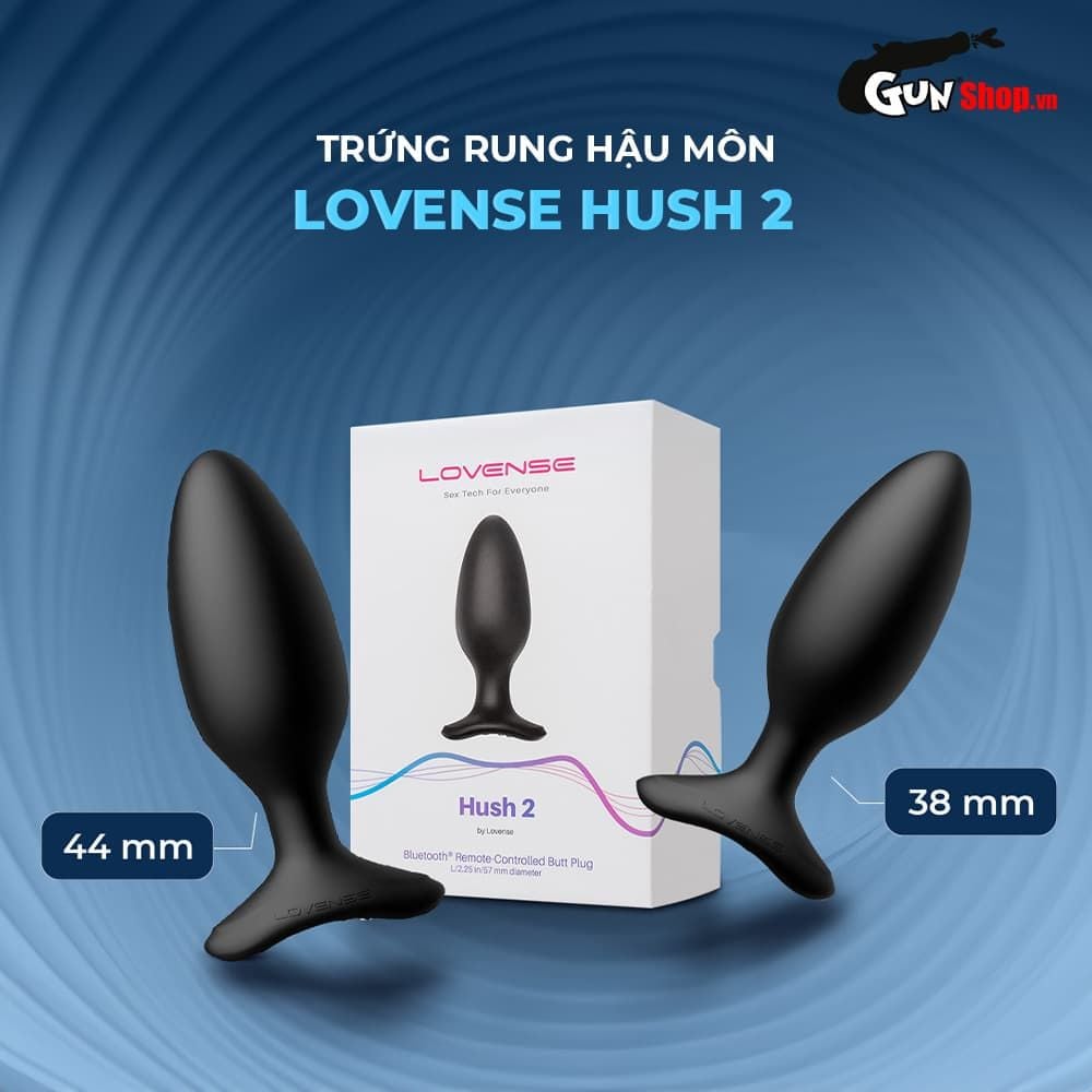 Trứng rung hậu môn Lovense Hush 2