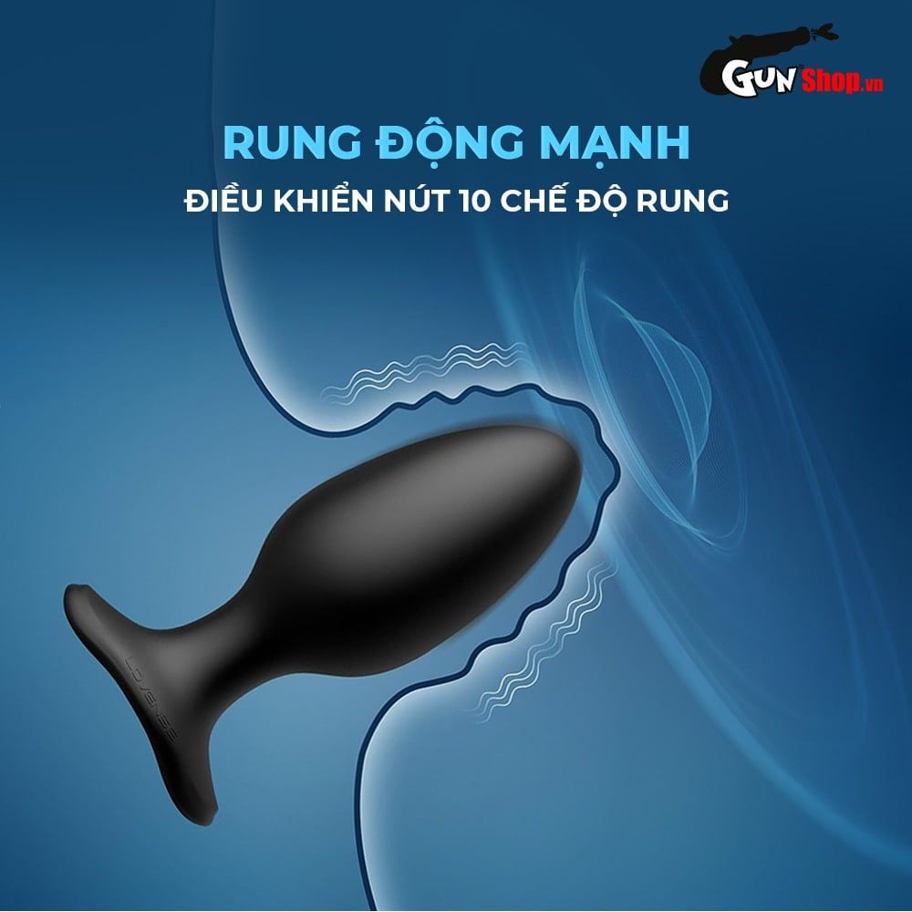 Trứng rung hậu môn Lovense Hush 2
