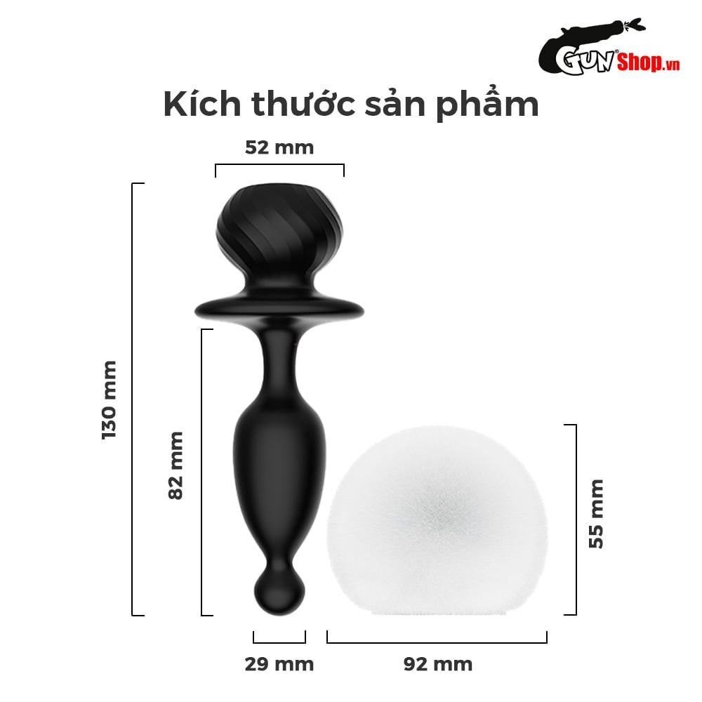 Trứng rung hậu môn đuôi thỏ Magic Motion Bunny