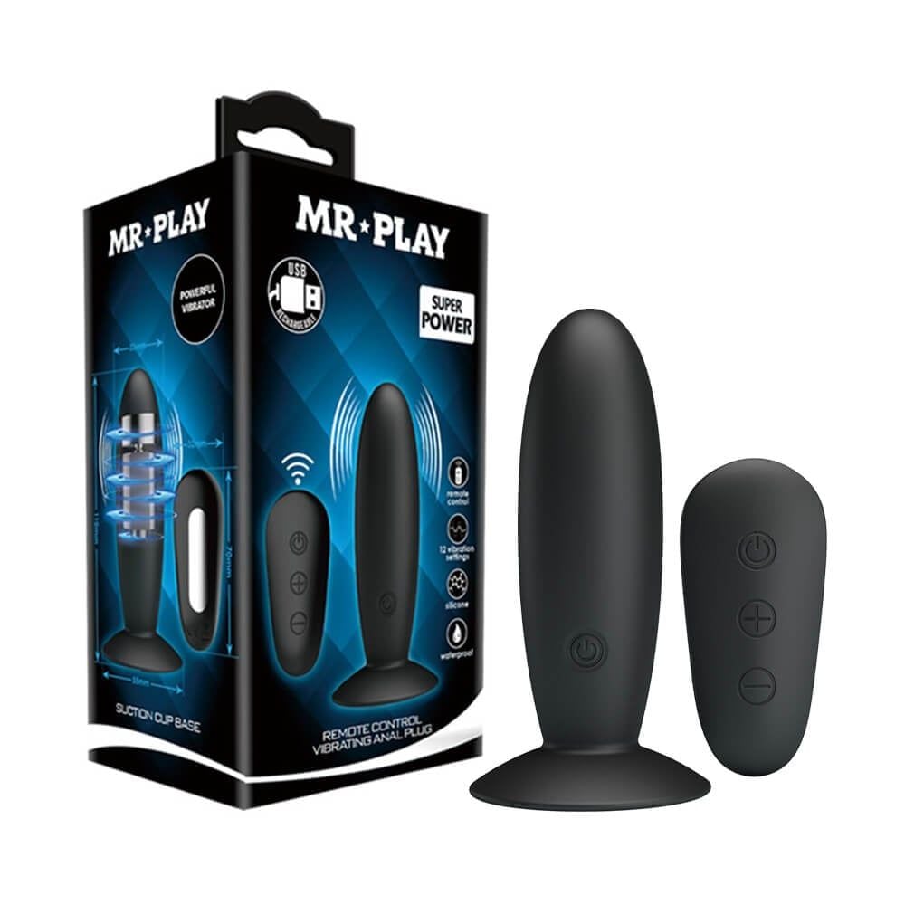 Trứng rung hậu môn Mr.Play Suction Cup Base 45W
