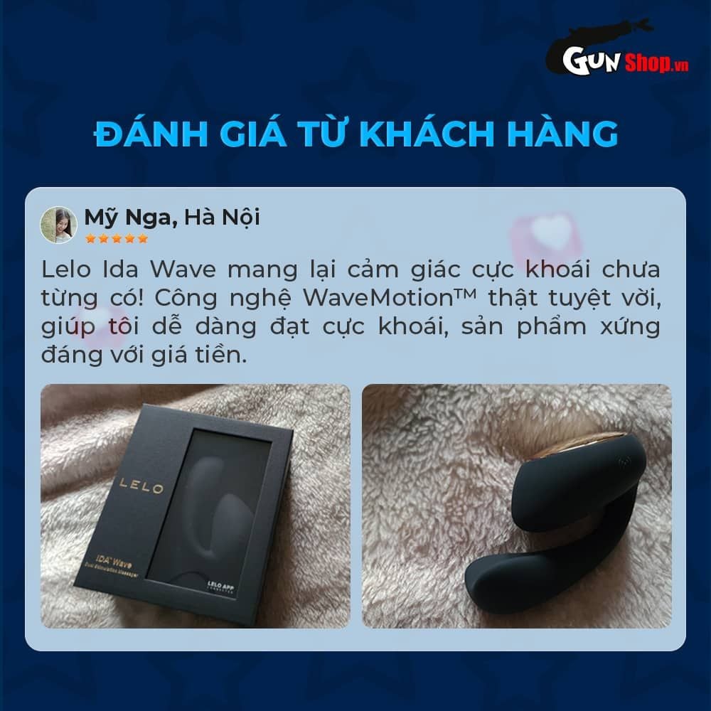 Trứng rung Lelo Ida Wave