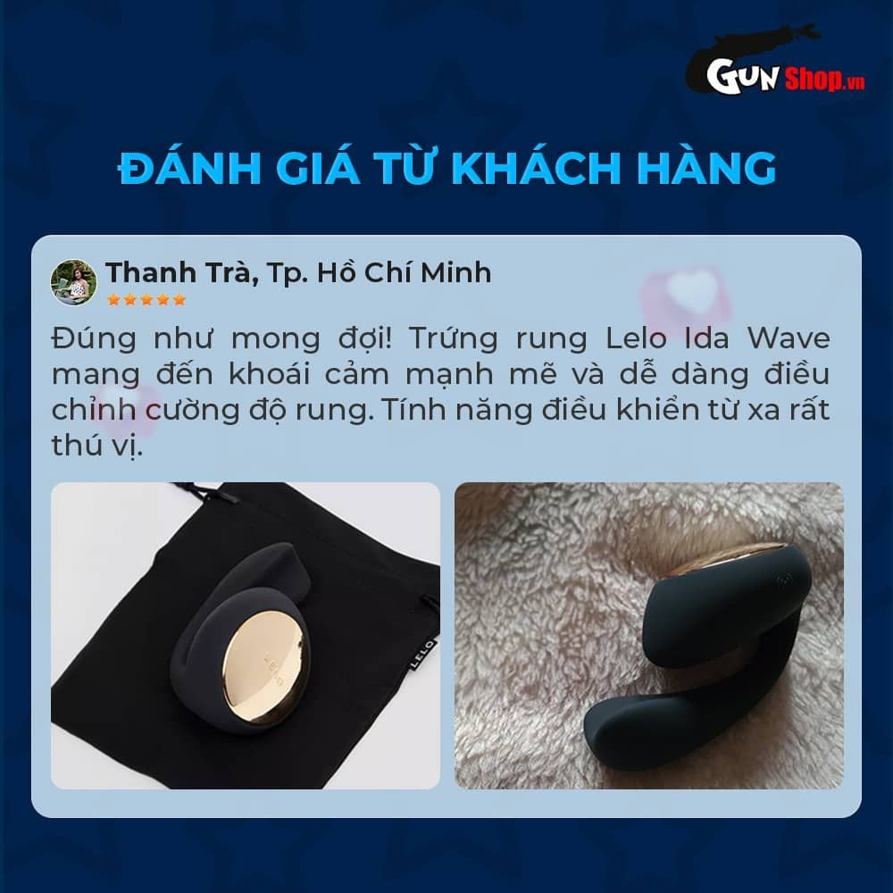 Trứng rung Lelo Ida Wave