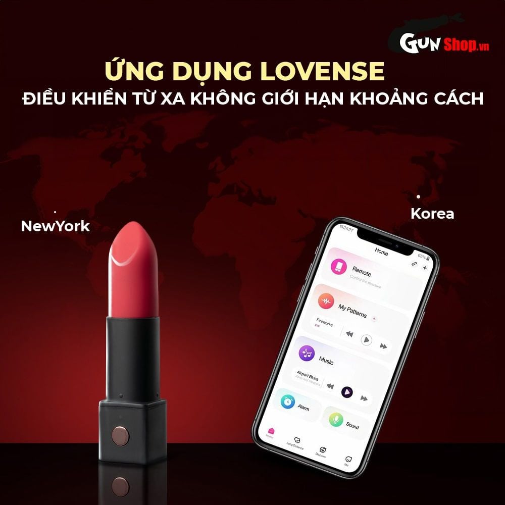 Trứng rung thỏi son Lovense Exomoon