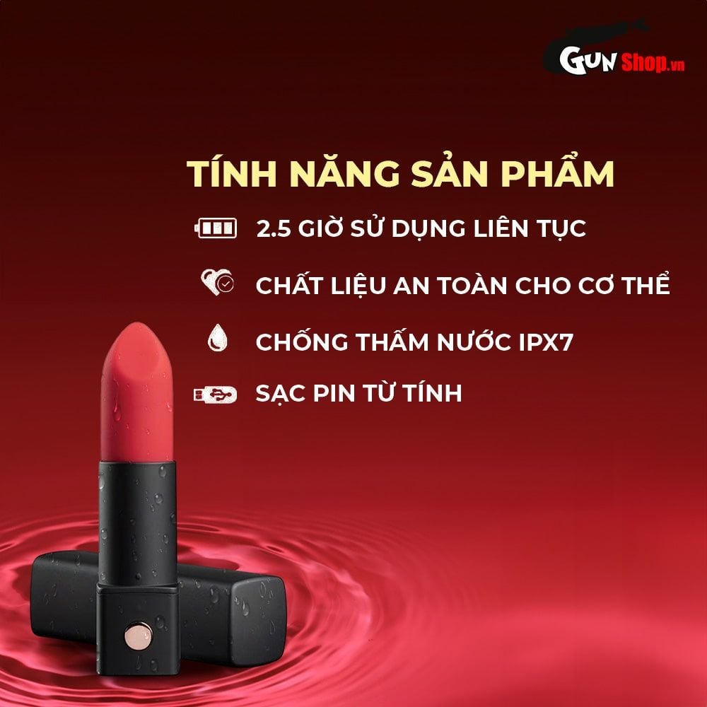 Trứng rung thỏi son Lovense Exomoon