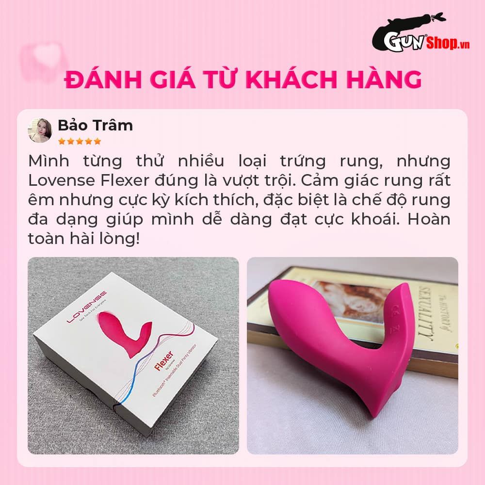 Trứng rung Lovense Flexer