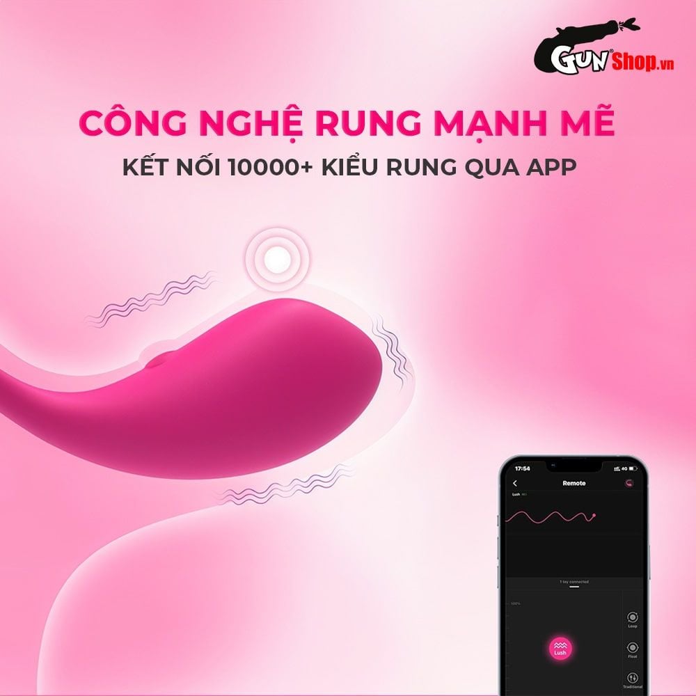 Trứng rung Lovense Lush 1