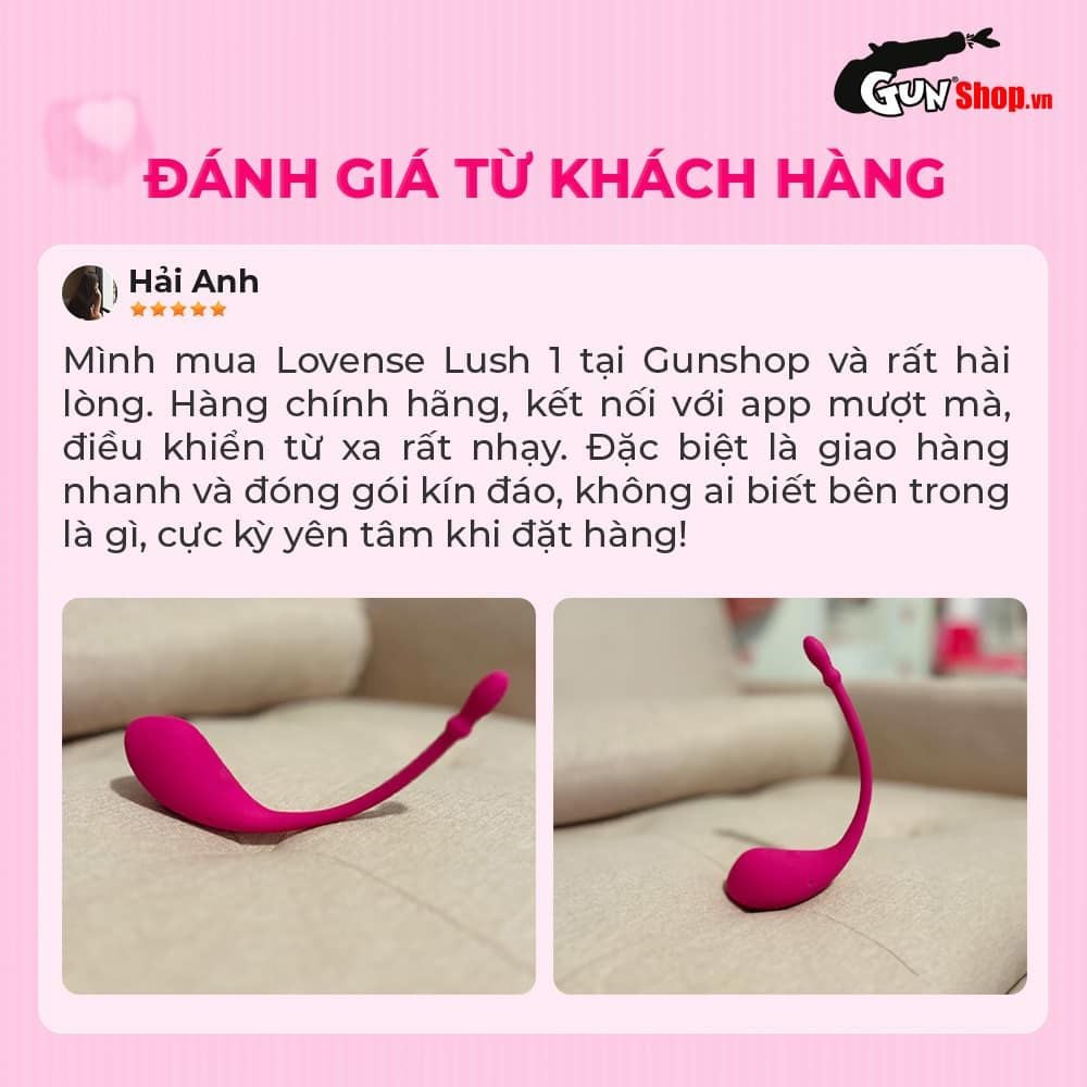 Trứng rung Lovense Lush 1