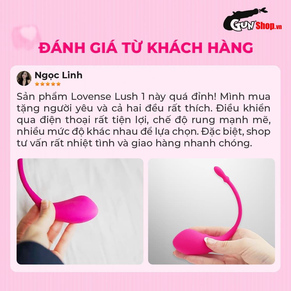 Trứng rung Lovense Lush 1