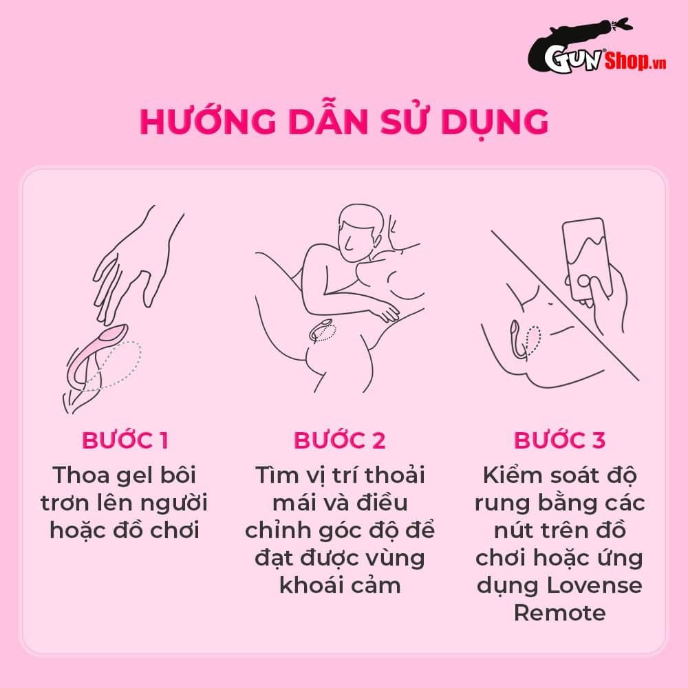 Trứng rung Lovense Lush 3