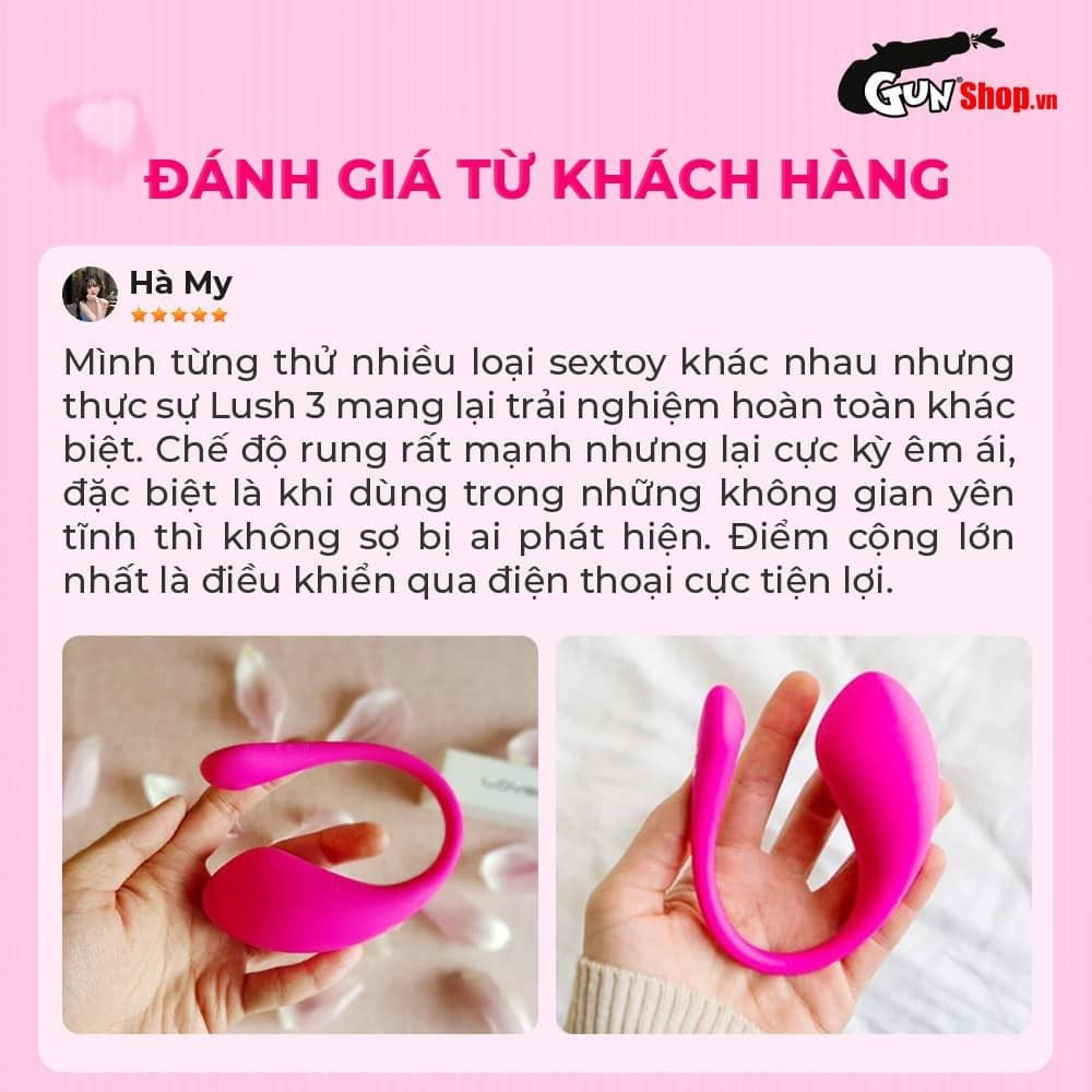 Trứng rung Lovense Lush 3