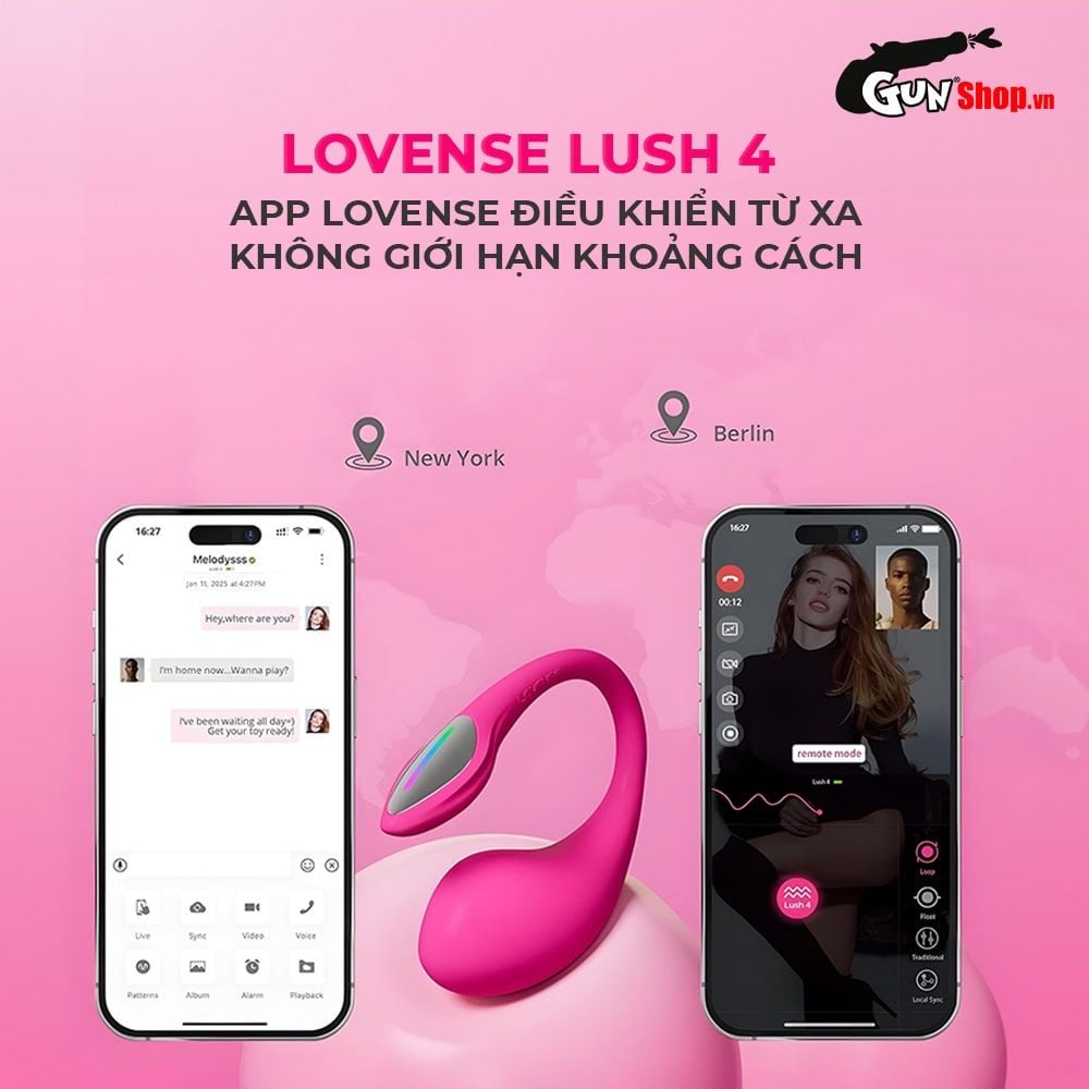 Trứng rung Lovense Lush 4