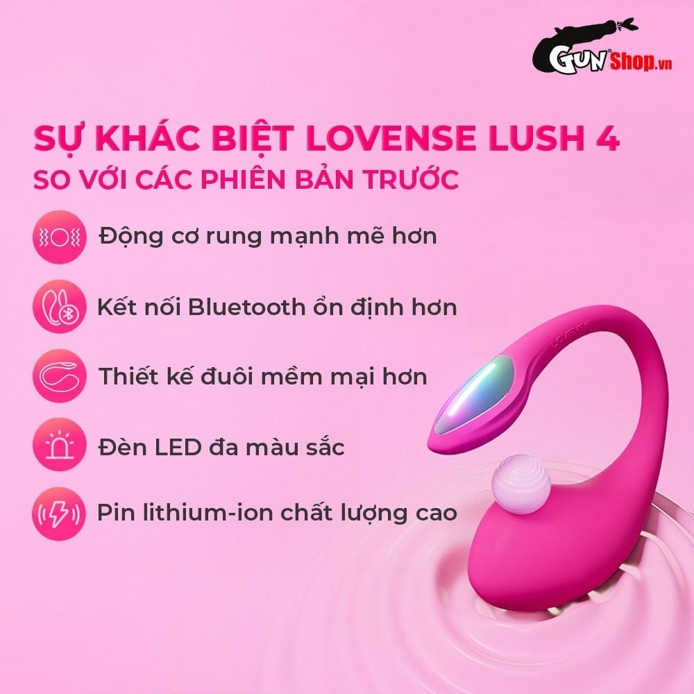 Trứng rung Lovense Lush 4