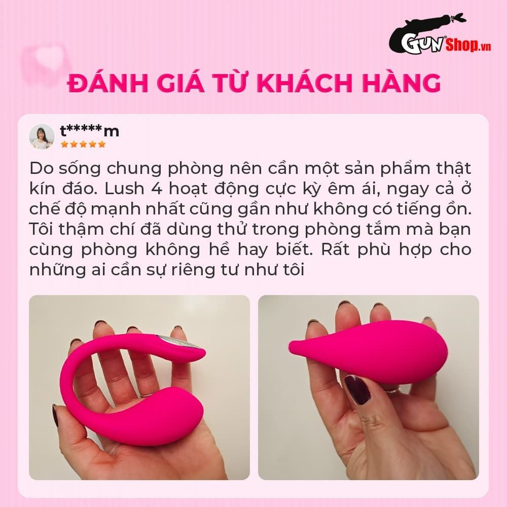 Trứng rung Lovense Lush 4