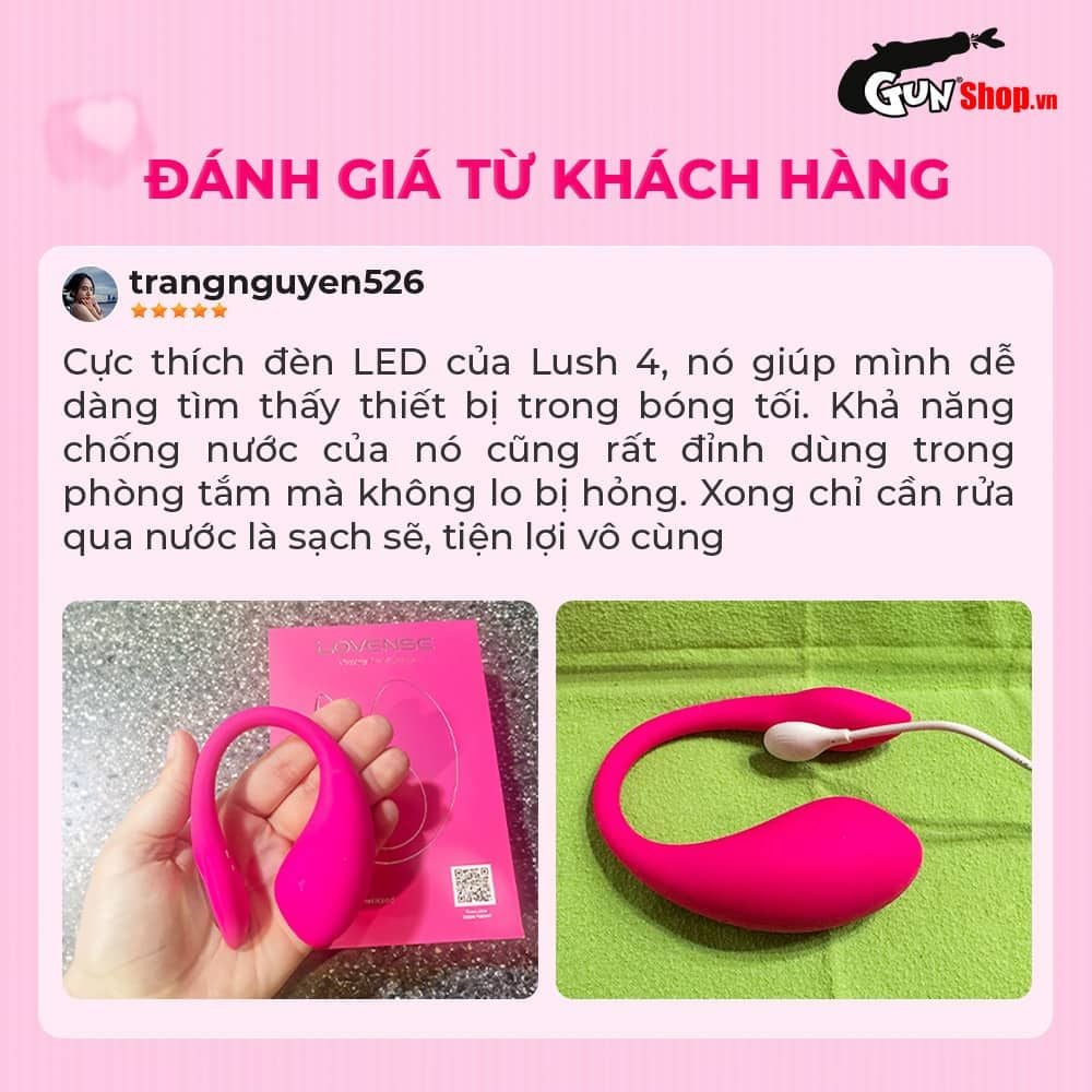 Trứng rung Lovense Lush 4