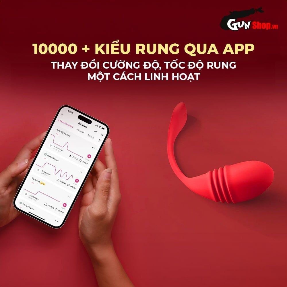 Trứng rung Lovense Vulse