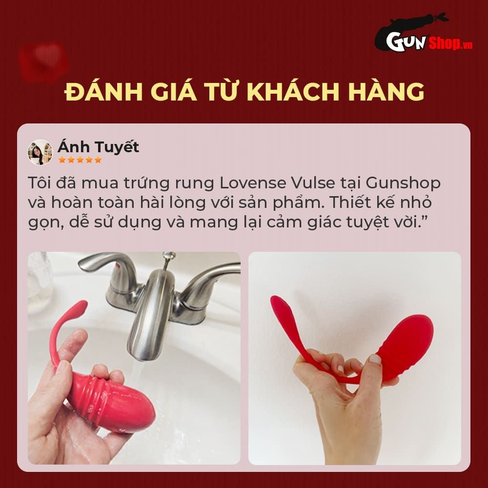 Trứng rung Lovense Vulse