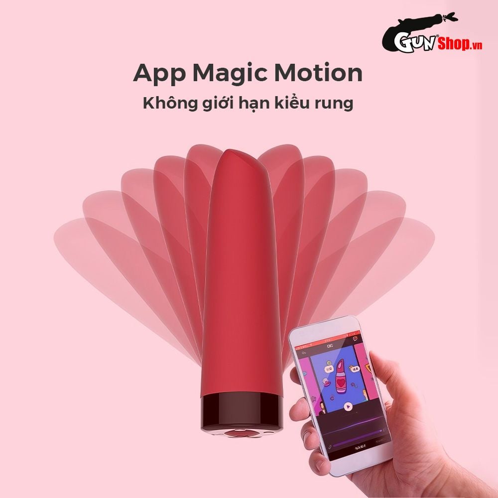 Trứng rung thỏi son Magic Motion Awaken