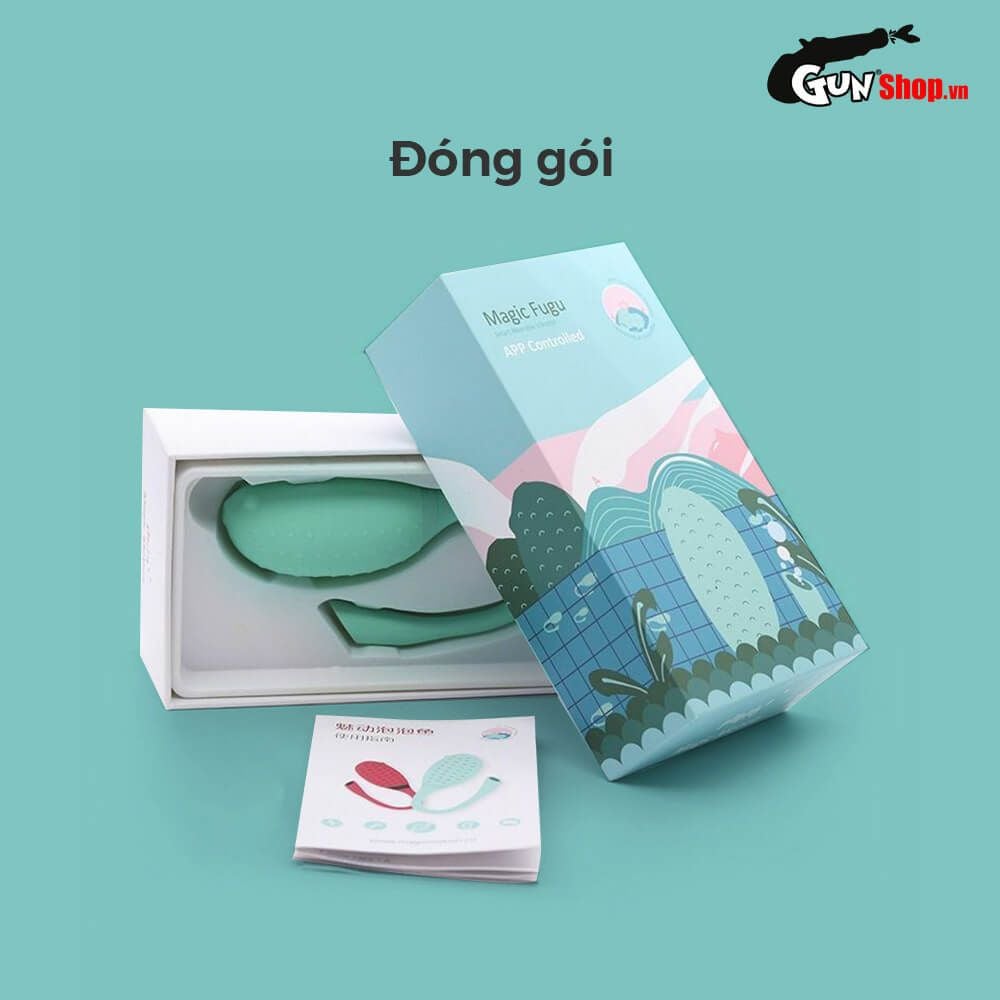 Trứng rung Magic Motion Fugu Xanh