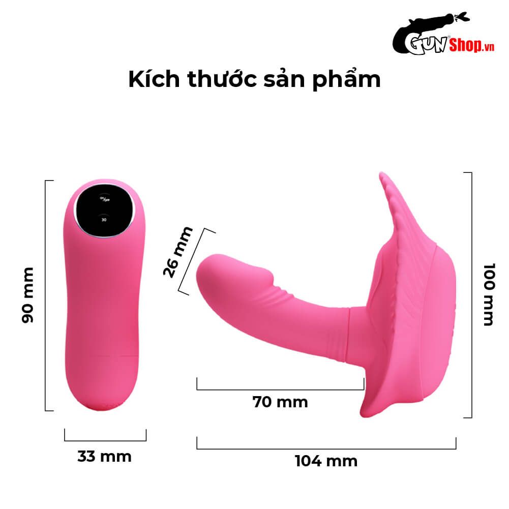 Trứng rung Pretty Love ClamShell