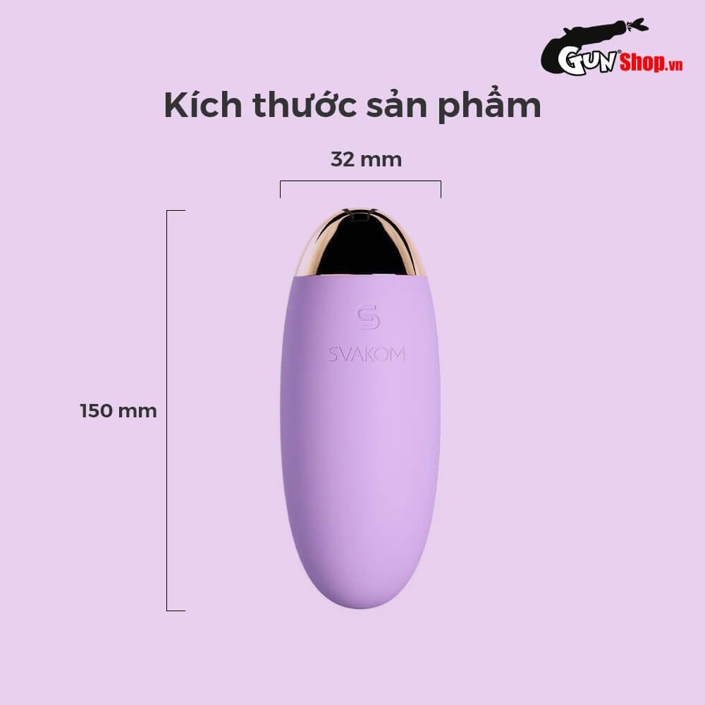 Trứng rung Svakom Elva App-Controlled