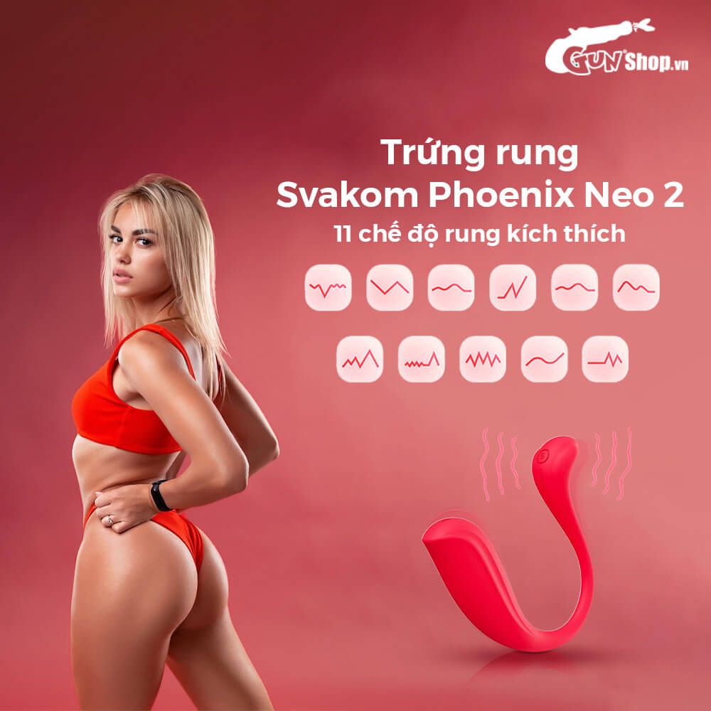 Trứng rung Svakom Phoenix Neo 2