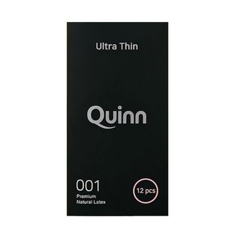 Bao cao su Quinn Ultra Thin - Siêu mỏng - Hộp 12 cái