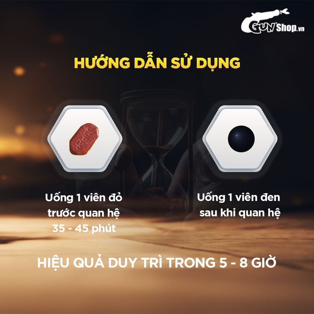 Viên uống hỗ trợ cương dương, tăng cường sinh lý Rồng nâu Tibet Babao - Hộp 8 cặp