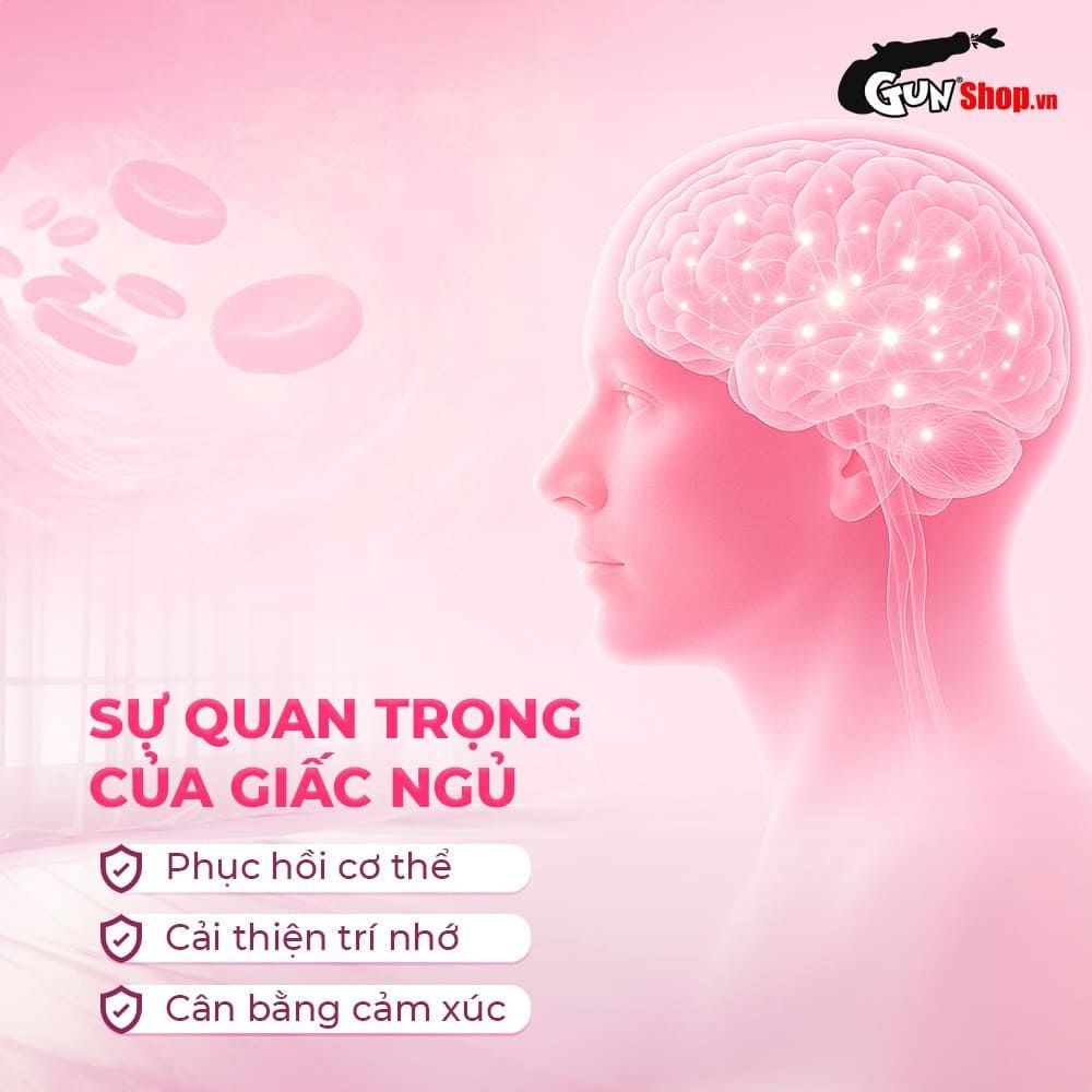 Viên uống cải thiện tình trạng mất ngủ Powegra Gentle Dreams - Hộp 60 viên