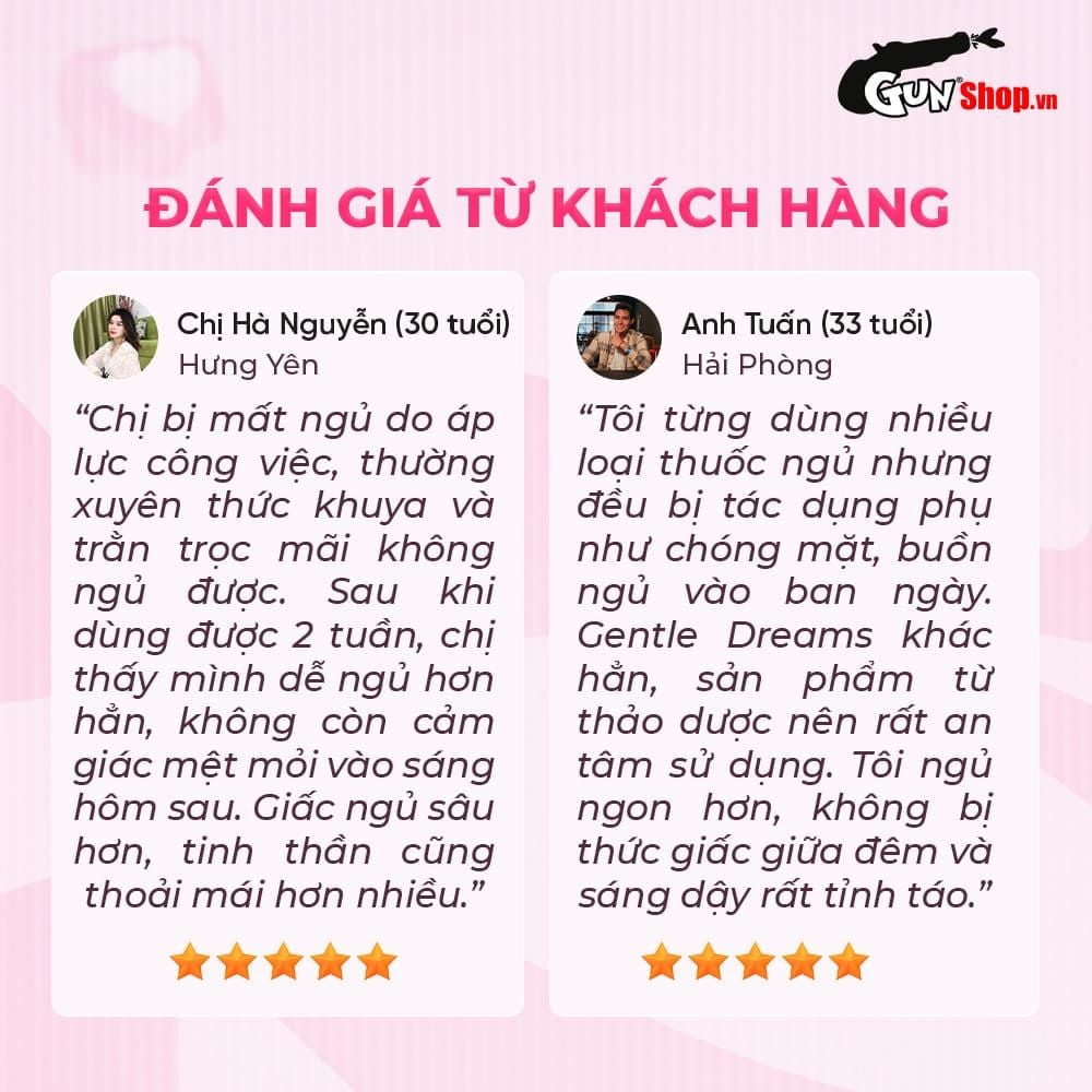 Viên uống cải thiện tình trạng mất ngủ Powegra Gentle Dreams - Hộp 60 viên
