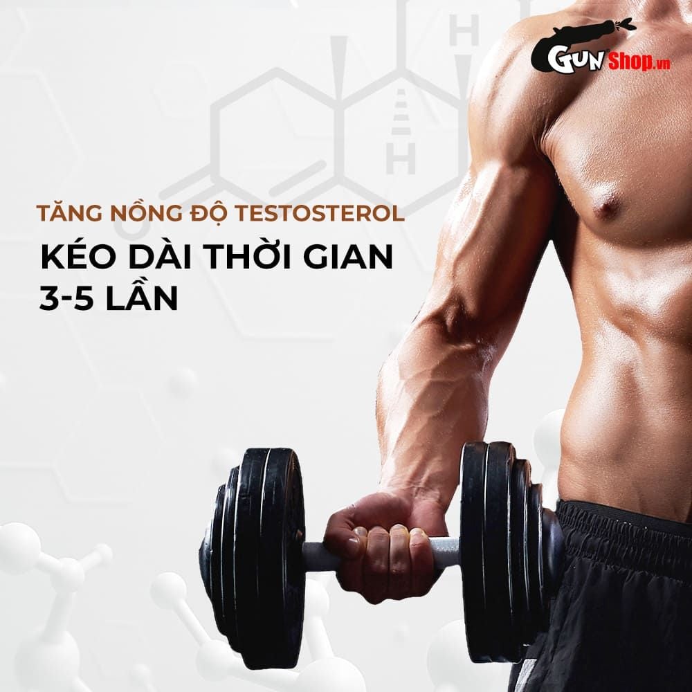 Viên uống tăng kích thước, kéo dài thời gian Powergra For Men (Super Gold Magic) - Vỉ 1 viên