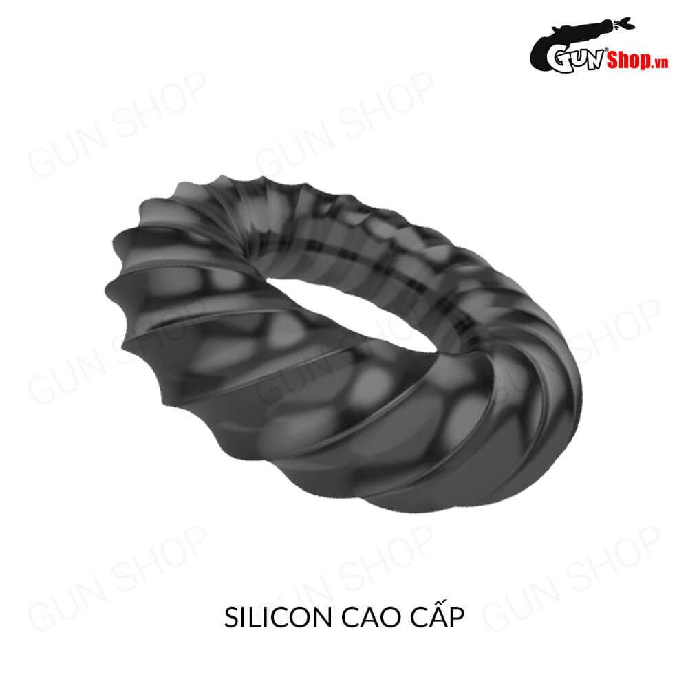 Vòng đeo kéo dài thời gian Aichao Cock Ring Đen