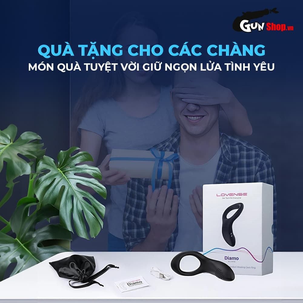 Vòng rung tăng khoái cảm Lovense Diamo