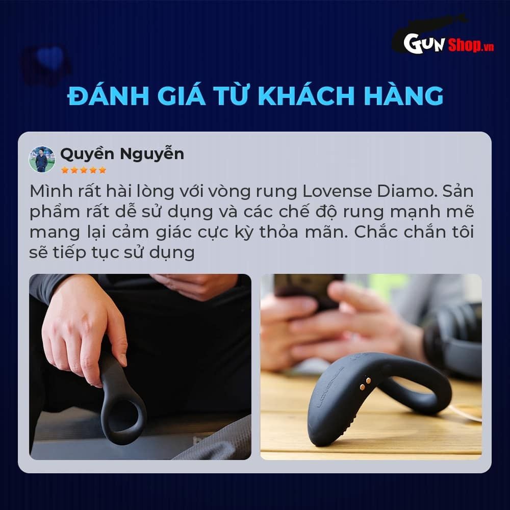 Vòng rung tăng khoái cảm Lovense Diamo