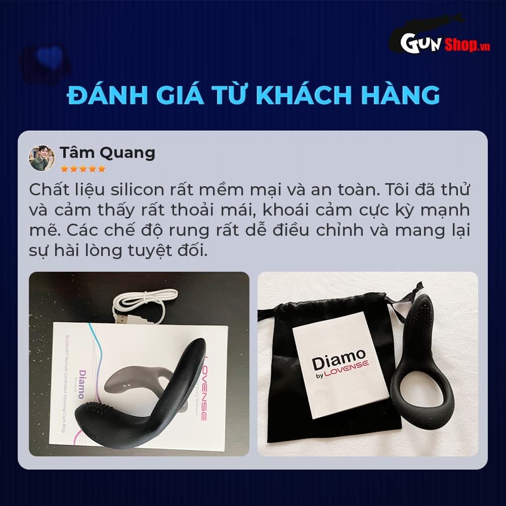 Vòng rung tăng khoái cảm Lovense Diamo