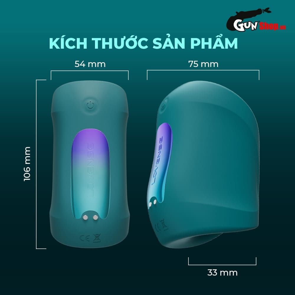 Vòng rung tăng khoái cảm Lovense Gush 2