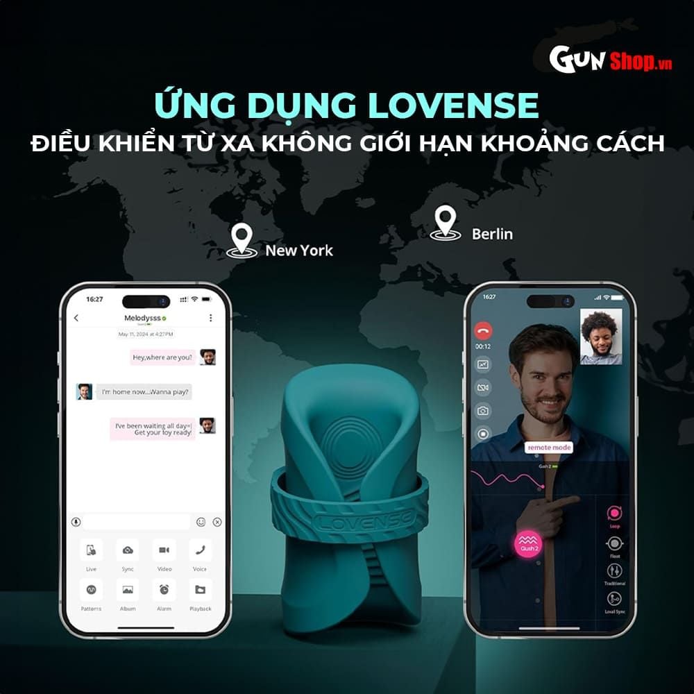 Vòng rung tăng khoái cảm Lovense Gush 2
